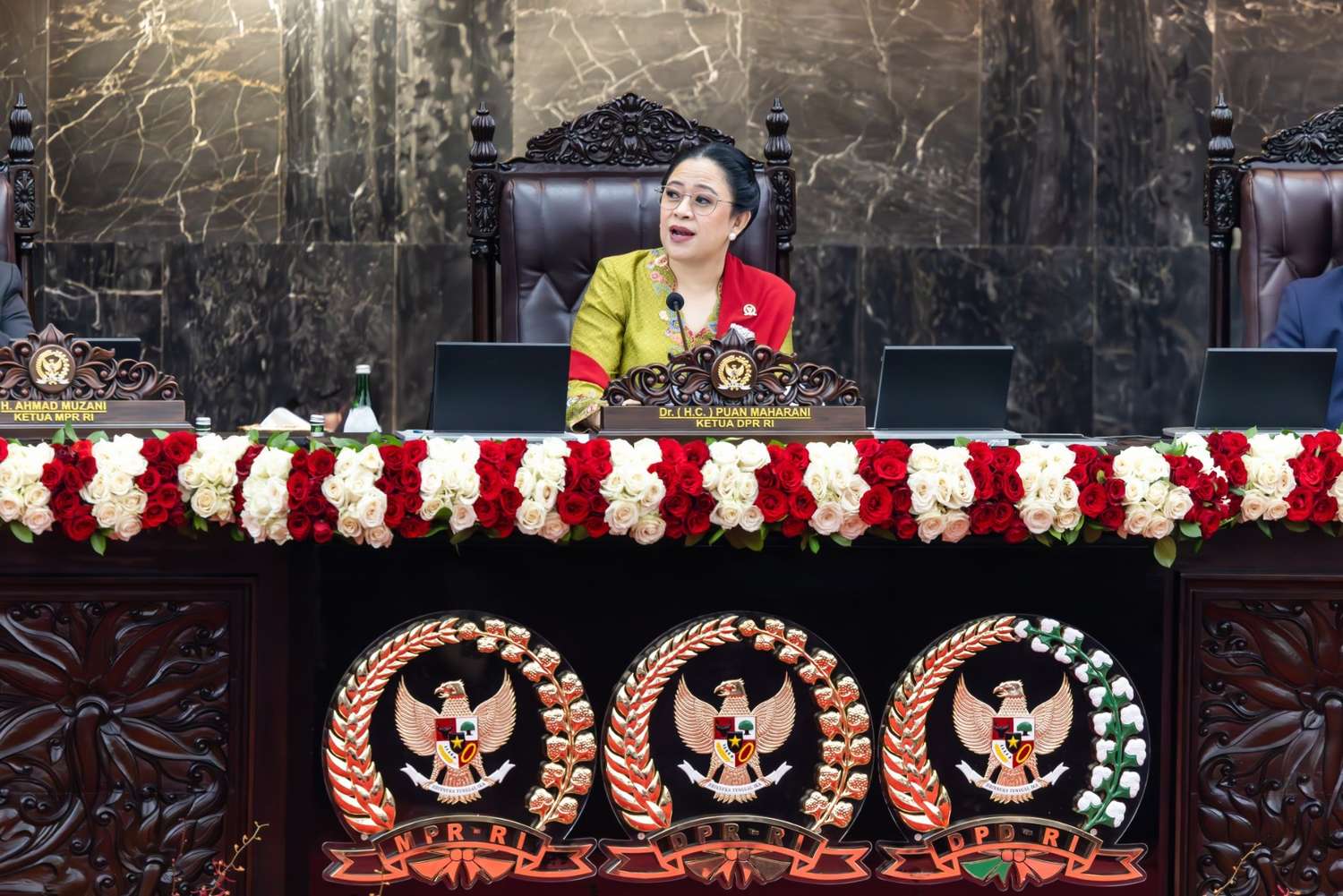 Kebaya Puan Maharani Menjadi Sorotan di Sidang Tahunan